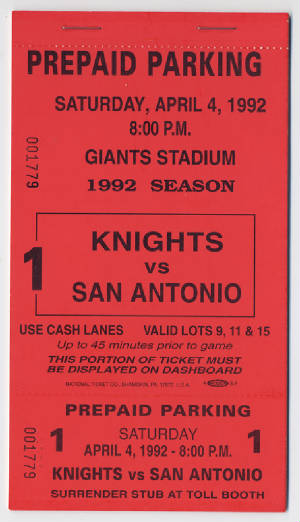 1992knightsSeasonParkingPassesunusedrs.jpg